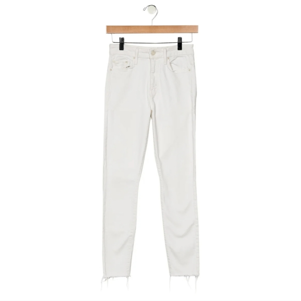 Mother The Looker Ankle fray jeans